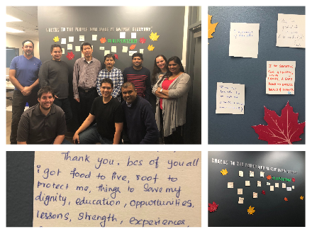 OliverSoftware's tweet photo. Cheers to the people who make it happen every day! This Thanksgiving we're reflecting on #gratitude and what it means to us. We wish you and yours a wonderful Thanksgiving. What are you grateful for this Thanksgiving? #bctech #groupbenefitssoftware #thanksgiving #OliverTeam https://t.co/TvmPkVzyPr
