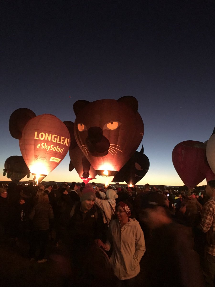 Panthers are at the International Balloon Fiesta in Albuquerque!! #chpantherpride
