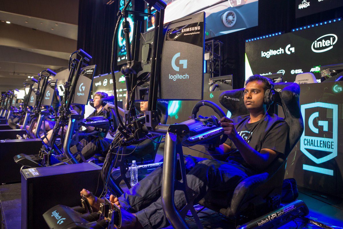 LogitechG_ANZ's tweet photo. Until 1:40pm, the #LogitechGChallenge Regional Finals will be LIVE on the @ESLAustralia stage at PAX.
Follow the stream live on https://t.co/3JjTXGsa0w and see who will be flown to the next stage in the US πΊπΈ
#LogitechGPAX #PAXAUS https://t.co/znWGV8eVWB