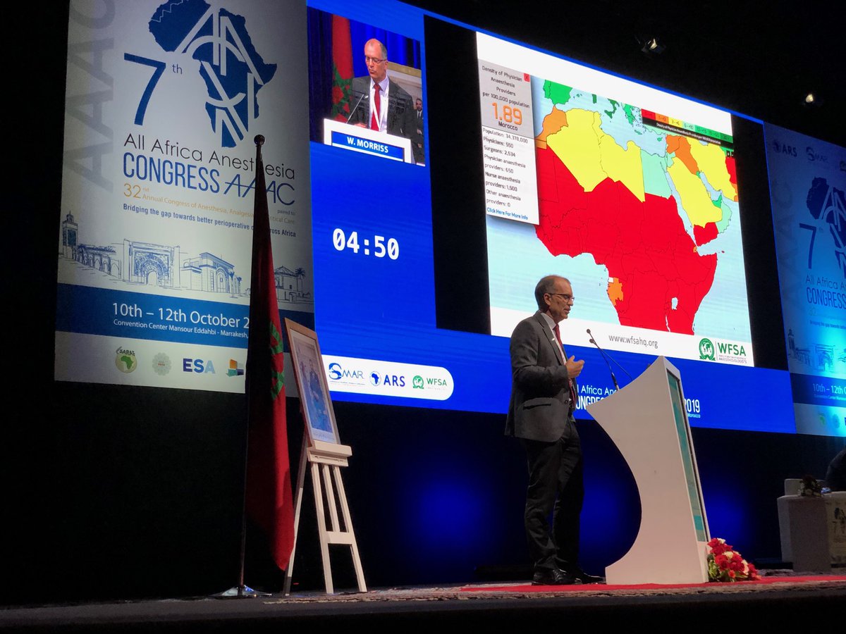 janetmartinwho's tweet photo. Great presentations by @jmellinolsen Wayne Morris, @FBulamba @BisolaObembe Patricia Yazbeck on global, African-Wide, Nigerian, and Pan-Arabian approaches to building safe anaesthesia capacity. #aaac2019 @wfsaorg https://t.co/UddMJbNadZ