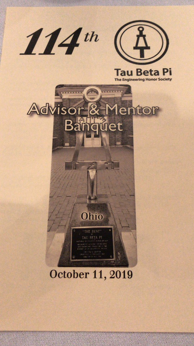 LHLogan1's tweet photo. My alma mater @ohiou is cohosting the @TauBetaPi Convention with my new home @ohionorthern and the OSU chapter.
Glad to see #TheBent at Stocker Center on tonight’s program. I have so many photos with my OH-D chapter bent : ) https://t.co/xVuoCFfNTp