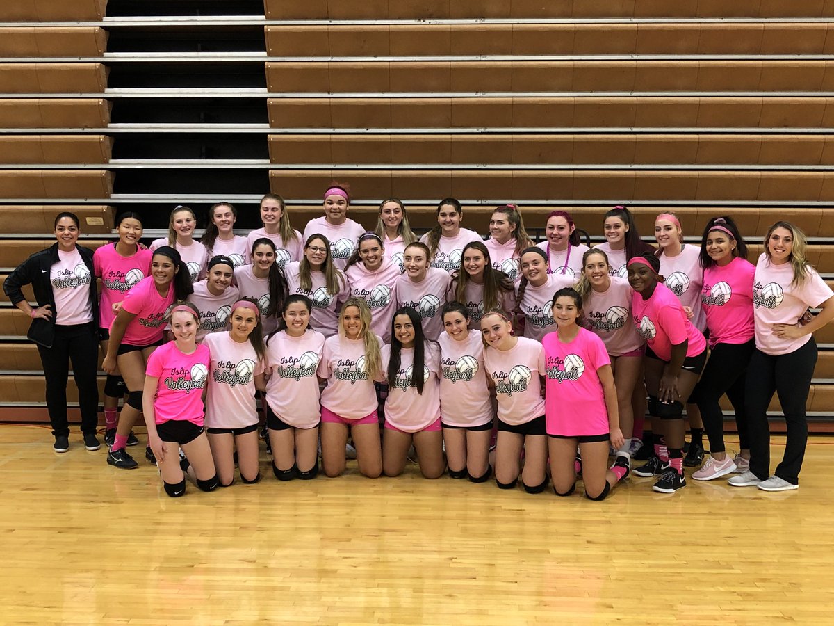 IslipVolleyball's tweet photo. 🎀🏐W’s for both JV &amp; Varsity tonight over West Babylon!🎀🏐 https://t.co/7AhKJCe3kj