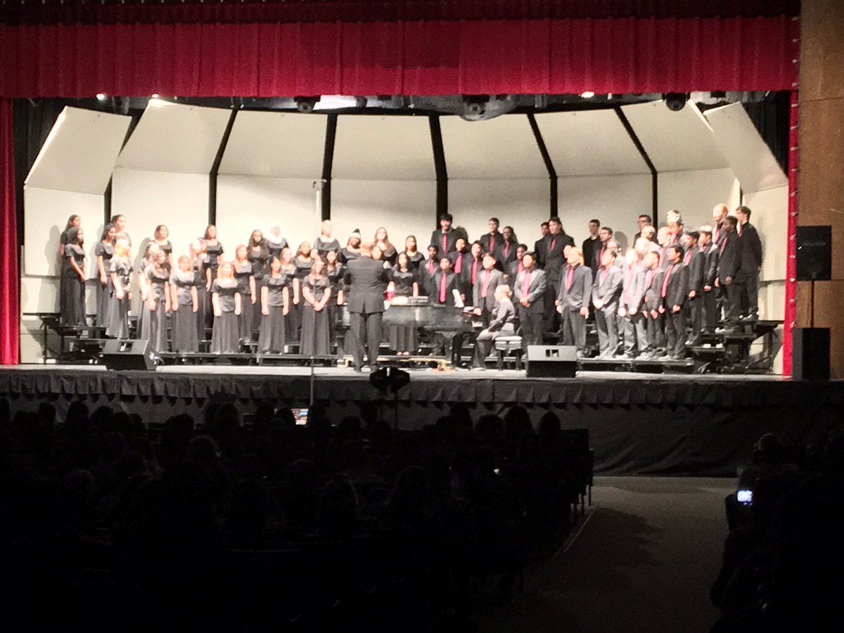 Great job by the <a href="/Raider_Choir/">Raider Choir</a> in their Fall Show! <a href="/GISDArts/">GISD Fine Arts</a> #RaiderRevolution