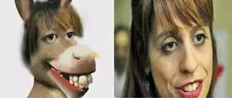 HumanRhesus's tweet photo. @planeta_simios @Gustavo__Olmos Estos energúmenos ya están tomando los medios y además como si fueran gobierno... y a Viky le encanta cholulear con la farándula, hasta se mimetiza .... #burro #burrE https://t.co/XwUrsUPnsd