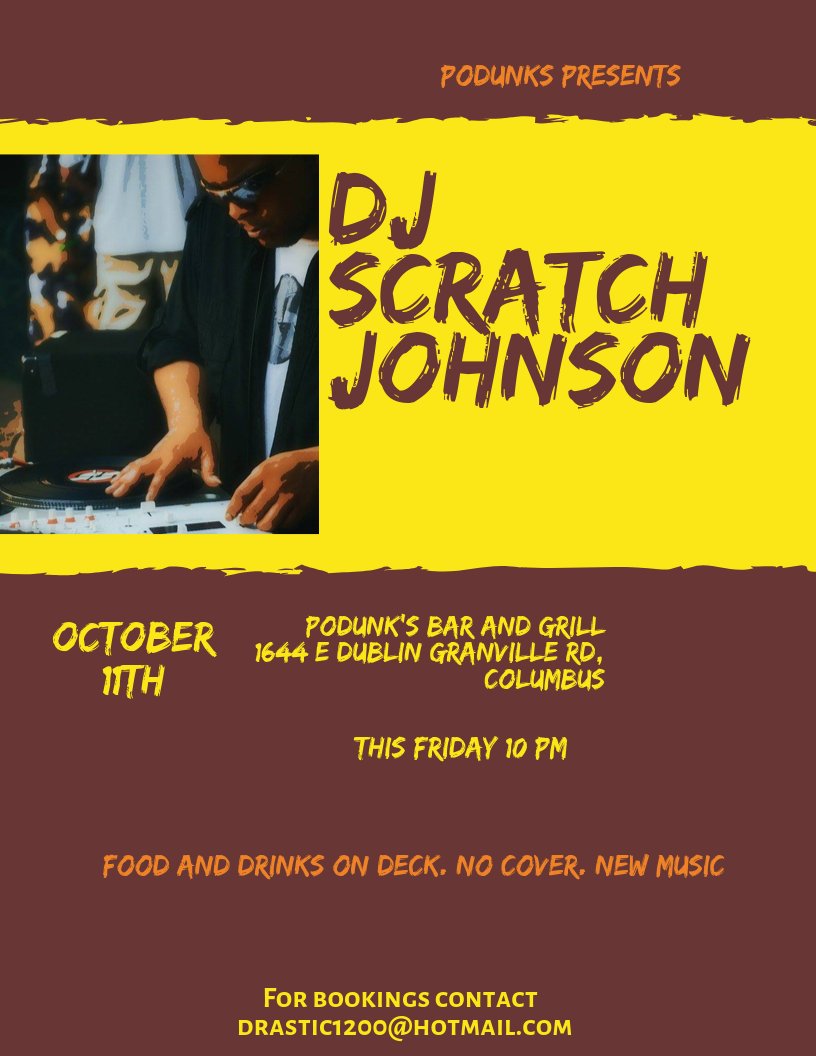 ScratchJohnson1's tweet photo. Tonight #614 #Columbus #party https://t.co/u6nWAoeU1c