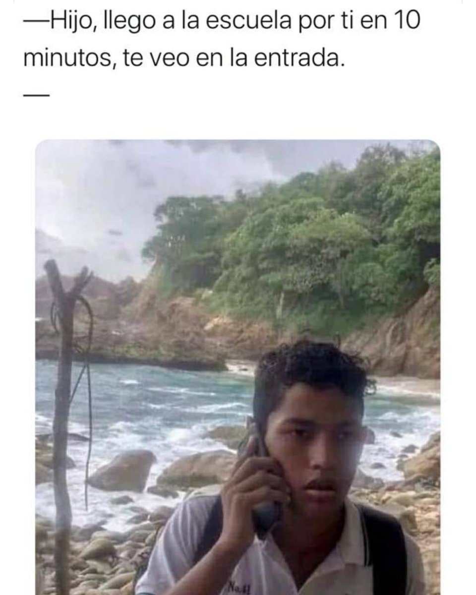Y en ese momento sentías el terror