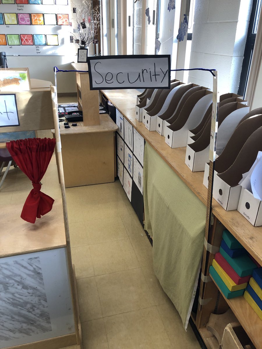 ourkinderworld's tweet photo. Our airport dramatic centre officially opened today! ✈️@WilliamBerczyPS #OurKinderWorld #KinderBearAirport #DramaticPlay #DramaticCentre https://t.co/ZzyfiToHgn