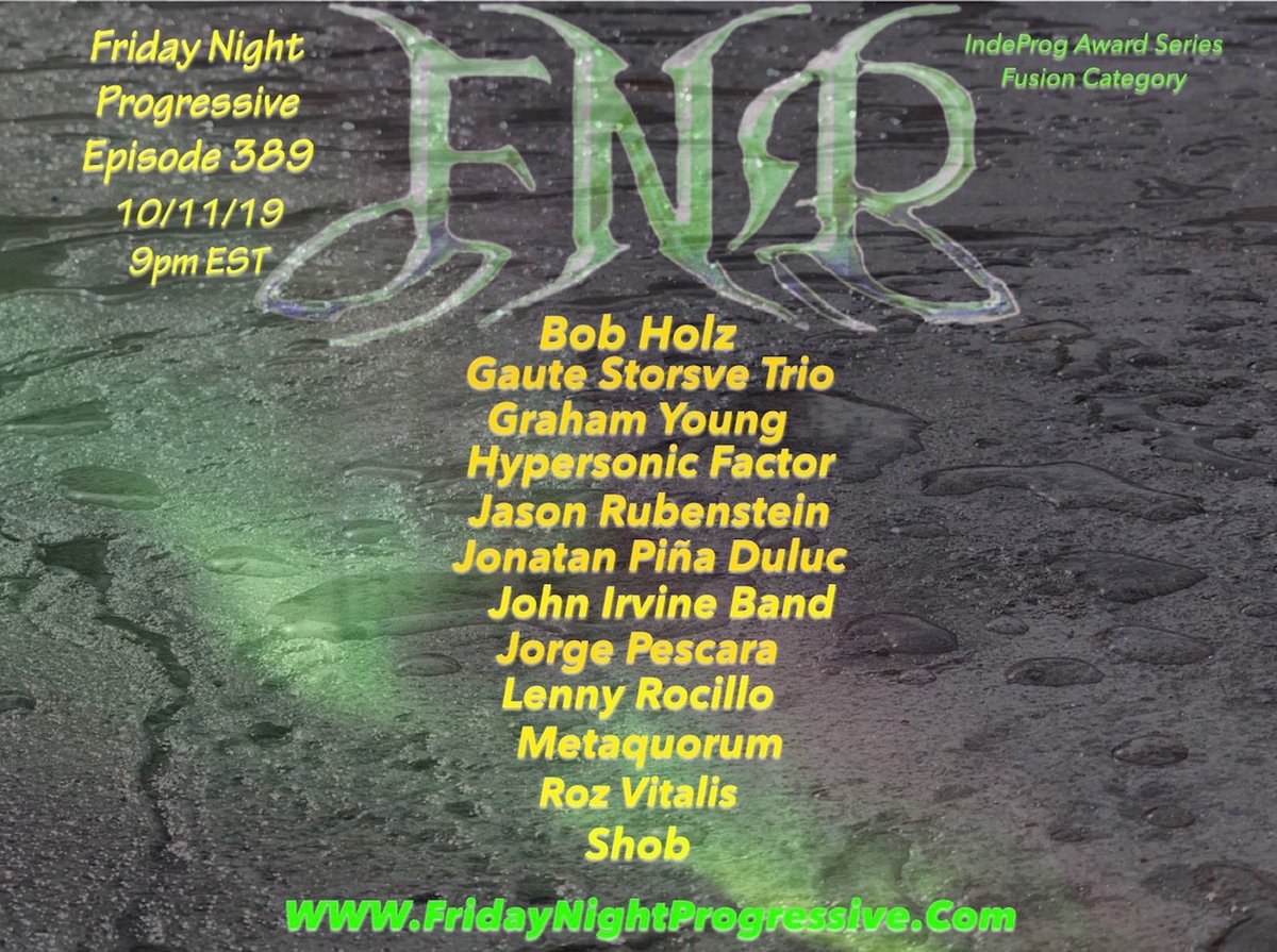 TheUnifiedone's tweet photo. #FRIDAYNIGHTPROGRESSIVE #nowplaying - come and hang out with us - great #fusion in store for you tonight!
https://t.co/6hoRxdCkDV
#webradioshows #internetradio #onlineradio #tunein #musthear #progrock #progressiverock #fusion #progressive https://t.co/HnMMm8YsKe