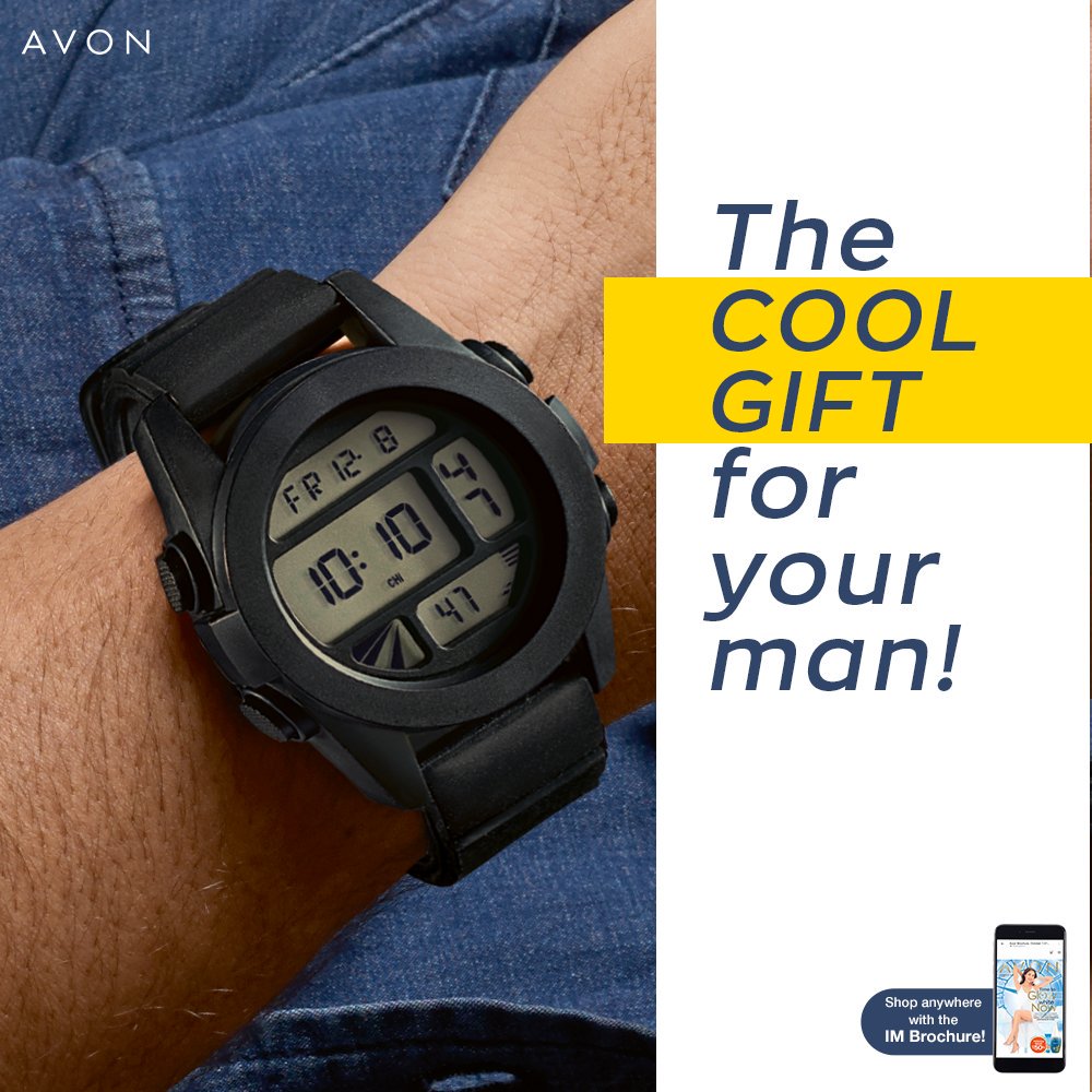 avon digital watch