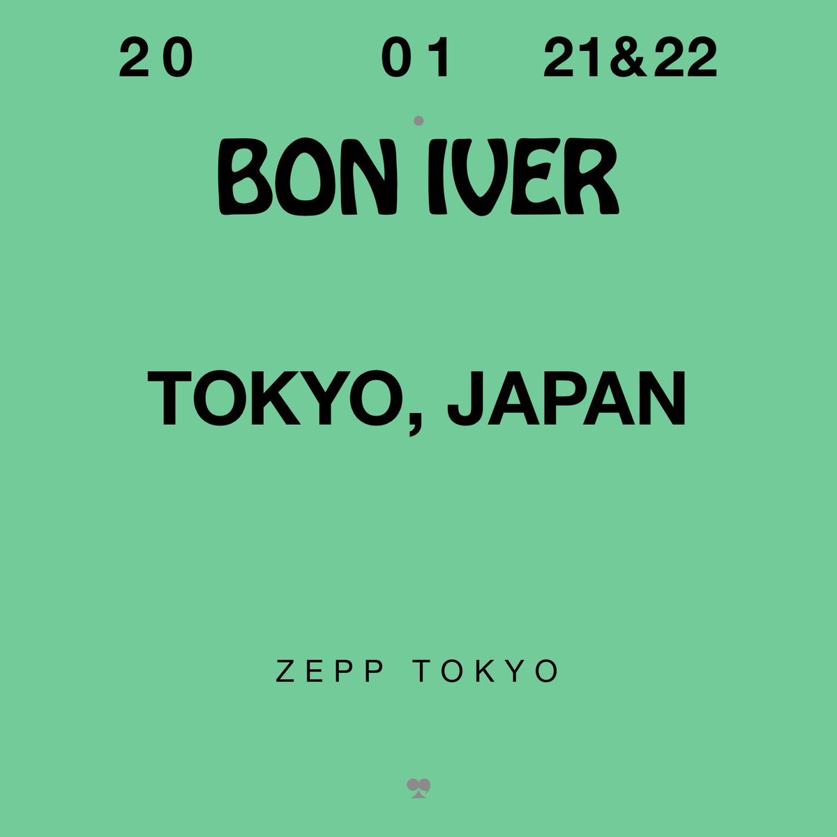 boniver's tweet photo. Tickets are on sale now for our shows in Tokyo! Get yours now at https://t.co/wcmezslKuG. https://t.co/522Ayf6bBT