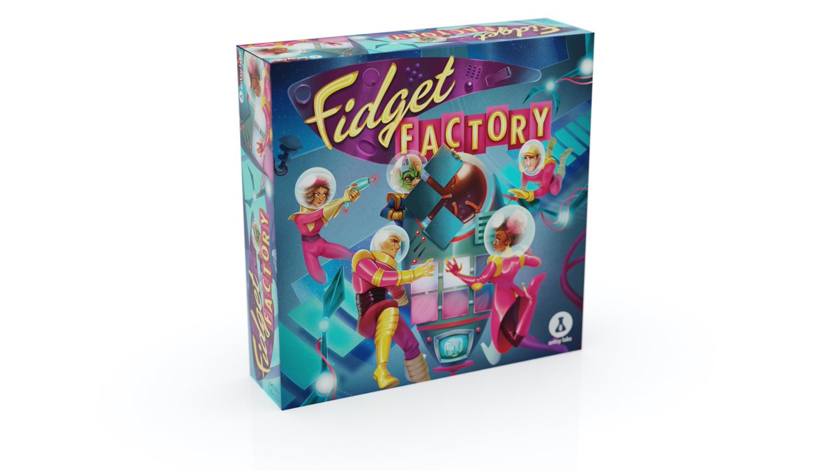 antsylabs's tweet photo. That’s a wrap! Thank you to everyone who supported Fidget Factory on @Kickstarter. We can’t wait for you to get your hands on this game! 🎩☕️🎲 #fidgetfactory https://t.co/rGJ8trZJCW