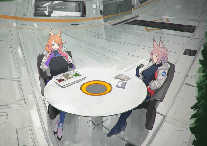 #貴方の世界観を詰め込んだ作品を見せてください

惑星を旅するケモミミたち。 
