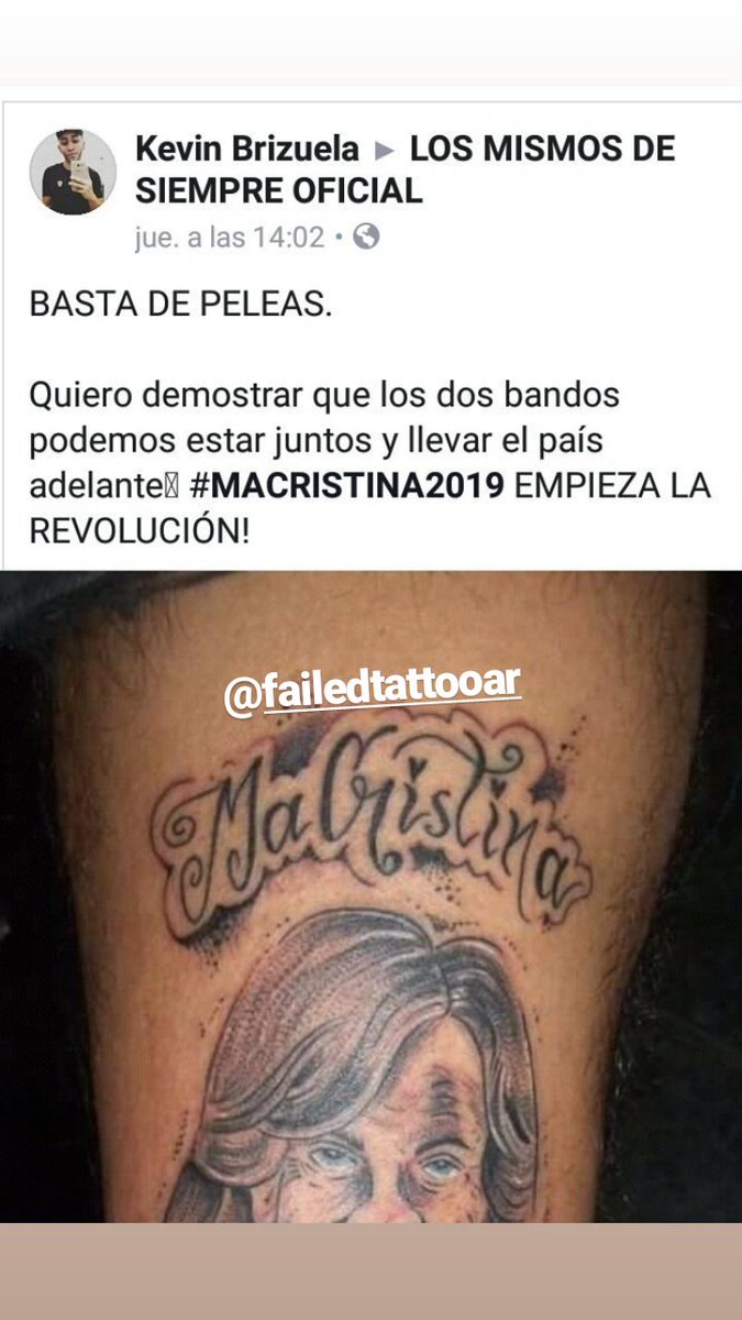 failedtattooar's tweet photo. #MACRISTINA https://t.co/w9Oa8CZhTT