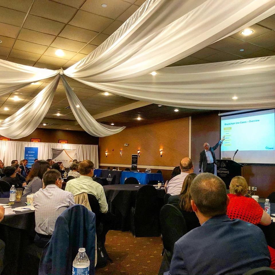 Co-founders Adam Koehler and Sandy Selman dropped some #blockchain knowledge today at @CincinnatiCPCUs Annual I-Day today!
Way to go guys!