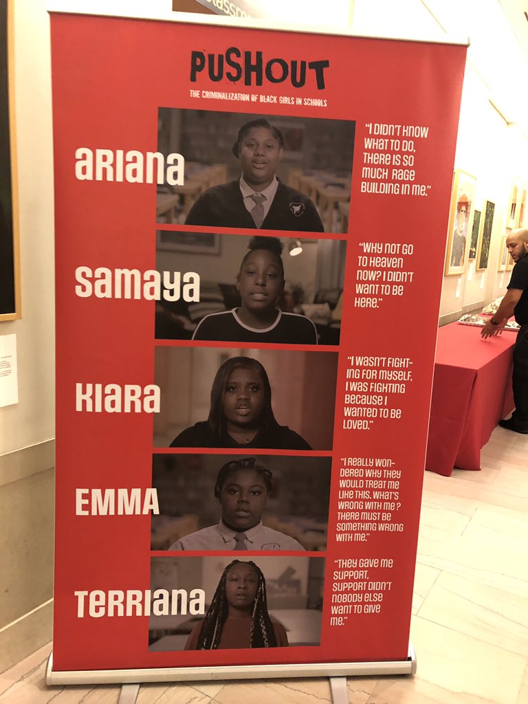 CWATSONHARRIS's tweet photo. International Day of the Girl- Unscripted and Unstoppable! #GEMNation celebrating Girl Power with @MoniqueWMorris @ the screening of Push Out! https://t.co/xQsRbeB7cY So proud of our girls for owning their stories!!! @DOEChancellor #childrensagenda https://t.co/7CnclT338F