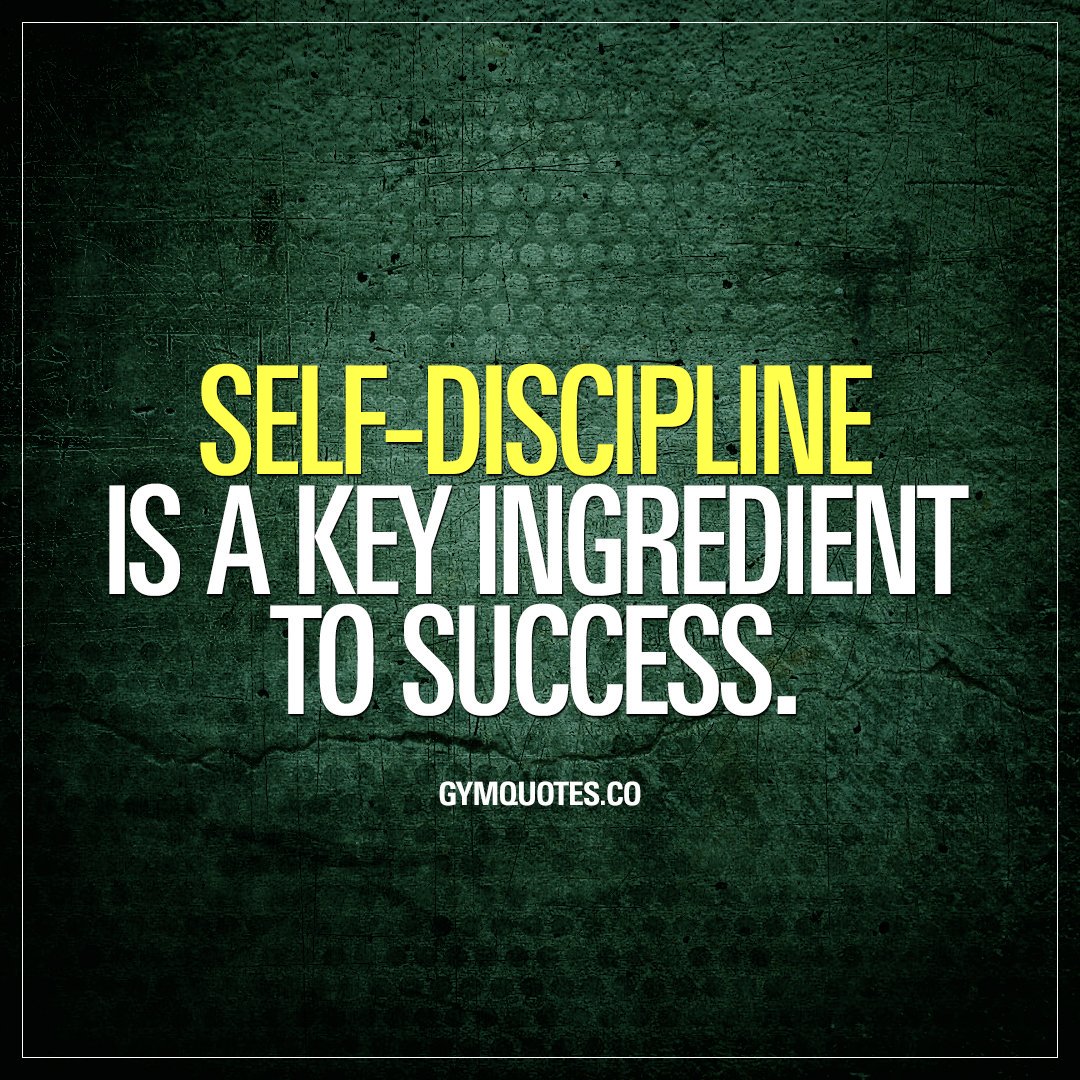 inspdteam's tweet photo. Self discipline is the key ingredient to success. #inspiredteam #inspiringgreatleaders #lifeskills #lifecoaching @TinoMuchenje @SarahHwema @PachikoroZW https://t.co/Plrc3b9hHG