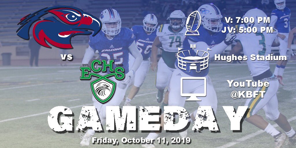 BrothersVarsity's tweet photo. IT’S GAMEDAY!!

Come support our seniors as we celebrate Senior Night and Homecoming!

🆚 @ECEAGLEFOOTBALL 
⏰ Varsity - 7:00 pm/ JV - 5:00 pm
🏟 Hughes Stadium 
🖥 https://t.co/q53j4nefzY

#BROTHERhood https://t.co/X8Vi4Wxo8S
