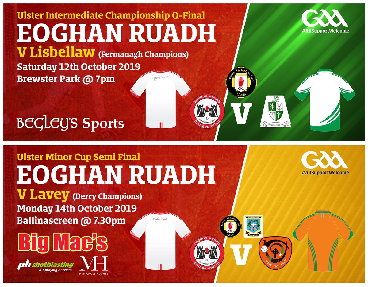DGNHurlingclub's tweet photo. Don’t forget. Massive game for our seniors tomorrow night at 7pm. Minors have a tasty one Monday night too. Bring the Ruadh Roar folks. All support appreciated https://t.co/EnUhtKvYBJ