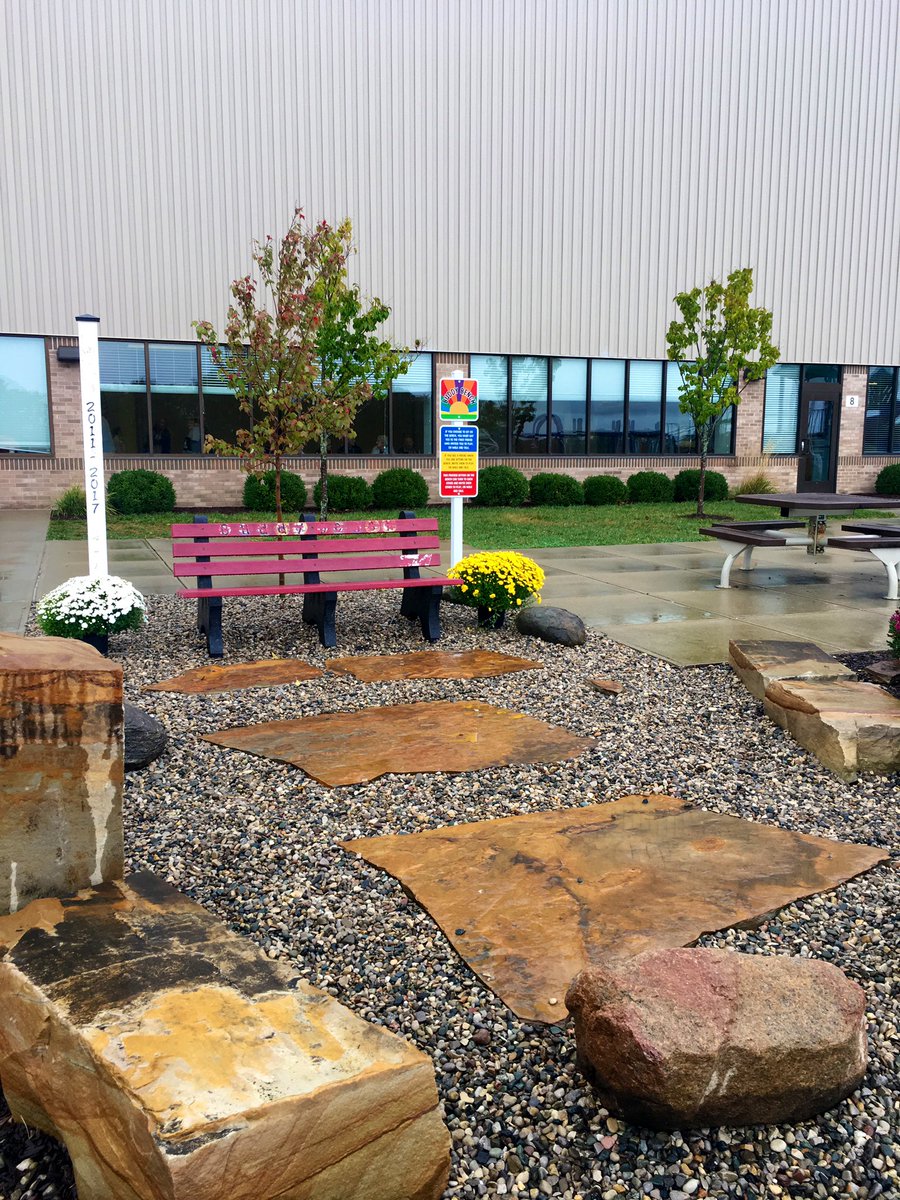 _MatthewCBrown's tweet photo. My heart is beyond full. I’m short on words of appreciation to @WYEPrincipal &amp; her loving staff &amp; PTO for this beautiful garden in my mom’s memory. You were her second family &amp; she’s rolling her eyes now at the attention you’re giving her. Thank you from my family to yours. ❤️ https://t.co/43hpnJTz2x