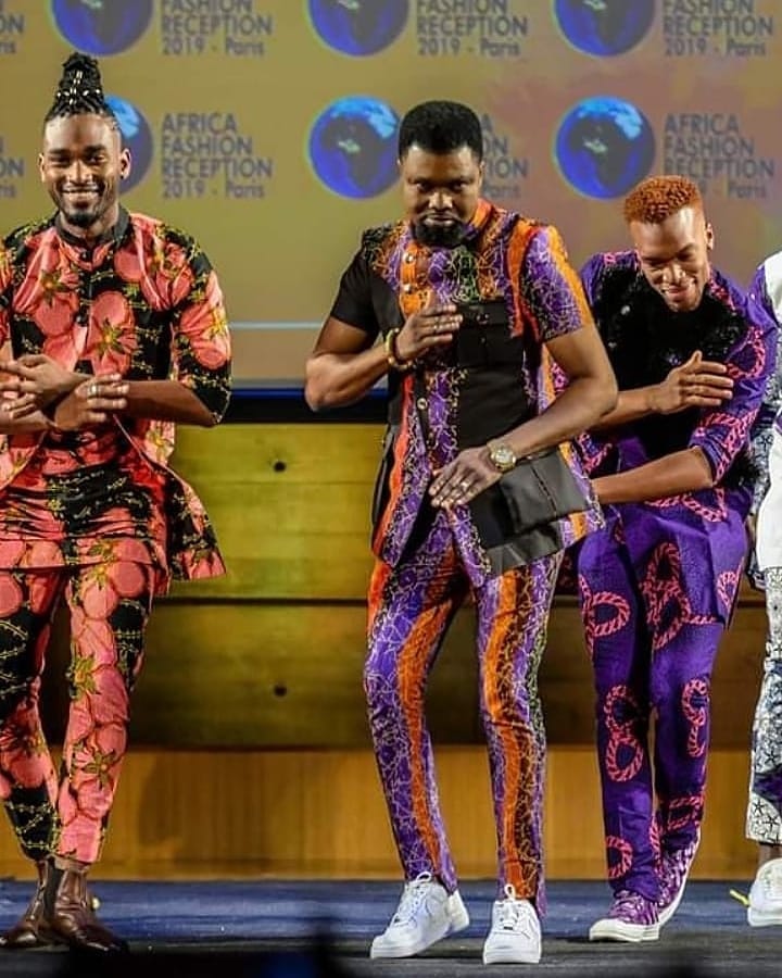 LexyMojoEyes1's tweet photo. Neopele from Nigeria at Africa Fashion Reception Paris 2019. #afr19 #afr #fashion #africanfashion #africanfashionambassador #neopele #paris #unesco #addisababa #africanunion @neopele79 @neopeleconcepts #nigeria https://t.co/1JNk47dyEx