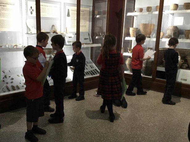 <a href="/StMarysBodmin/">St Mary's Sch Bodmin</a> year 3’s visited <a href="/Cornwall_Museum/">Cornwall Museum and Art Gallery</a> today to find out  about life between the Stone Age to the Iron Age. <a href="/PlymouthCAST/">Plymouth CAST</a> <a href="/CastKernow/">CAST Kernow Cluster</a>