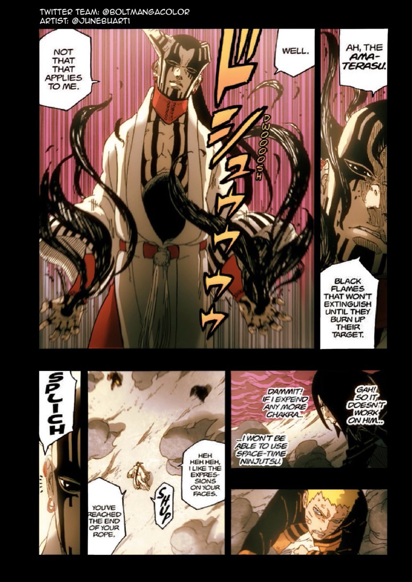 Abdul_S17's tweet photo. #Boruto
GUYSSSS, I would highly recommend you to check out their work. If you love the Boruto manga then you’ll surely love these coloured manga images. The team has done a brilliant job once again👍, highly respectable. Keep it up

Some of my favourite pages😍👇 https://t.co/ws7LhspHXC