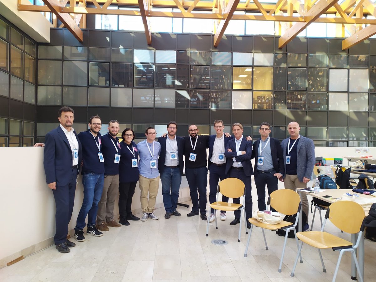 DavideNicolaOff's tweet photo. Il calcio evolve velocemente, ma qui a Trento anticipiamo i tempi 😆 Grazie a @Paulocintia e @lucpappalardo per aver coinvolto me e @FedericoBarni nella giuria del @SoccerDataChlg durante Il @ilfestivalsport. Complimenti a tutti i Match Analyst in gara per l’ottimo lavoro svolto! https://t.co/FlacKtMihg