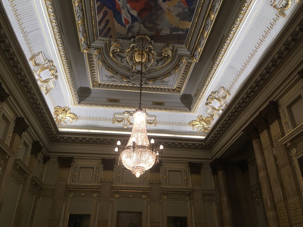 alliejbee's tweet photo. Great evening at #EngineeringLate. minigolf, talks, exhibitions and #Crossrail update all in such a beautiful building. Thanks to @ICE_London https://t.co/LSmMnPEpbK