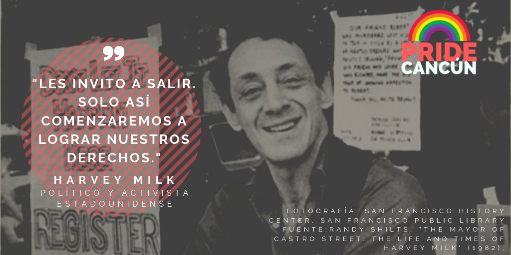 "Les invito a salir. Solo así comenzaremos a lograr nuestros derechos."🏳️‍⚧️🏳️‍🌈

#ComingOutDay <a href="/SFPublicLibrary/">SF Public Library</a> <a href="/HMilkFoundation/">HarveyMilkFoundation</a>