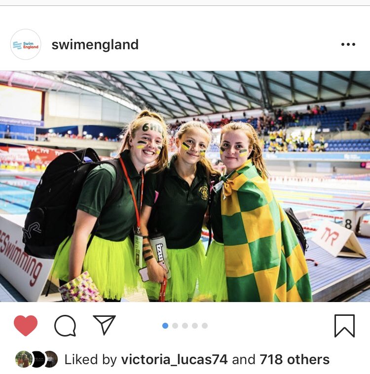 ChalfontOtters's tweet photo. Well done to Sadie and Olivia who competed last weekend in Sheffield.  Sadie also managed to make it onto the Swim England instagram feed. #teamotters https://t.co/H6fpXUK30d