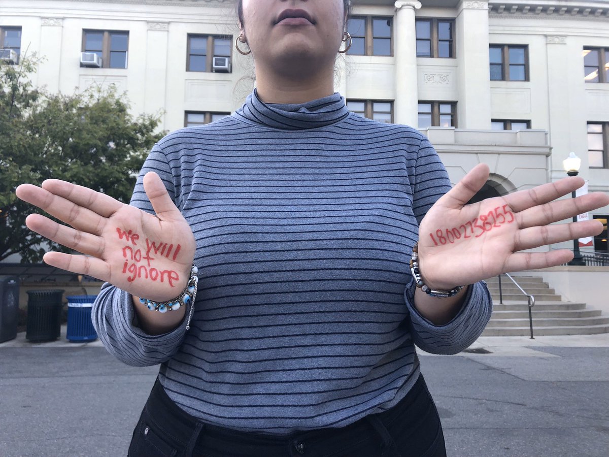 MFOLDC's tweet photo. Make sure to post your #WeWillNotIgnore photos and tag us and @WeWillNotIgnore! https://t.co/4FCcj68srA