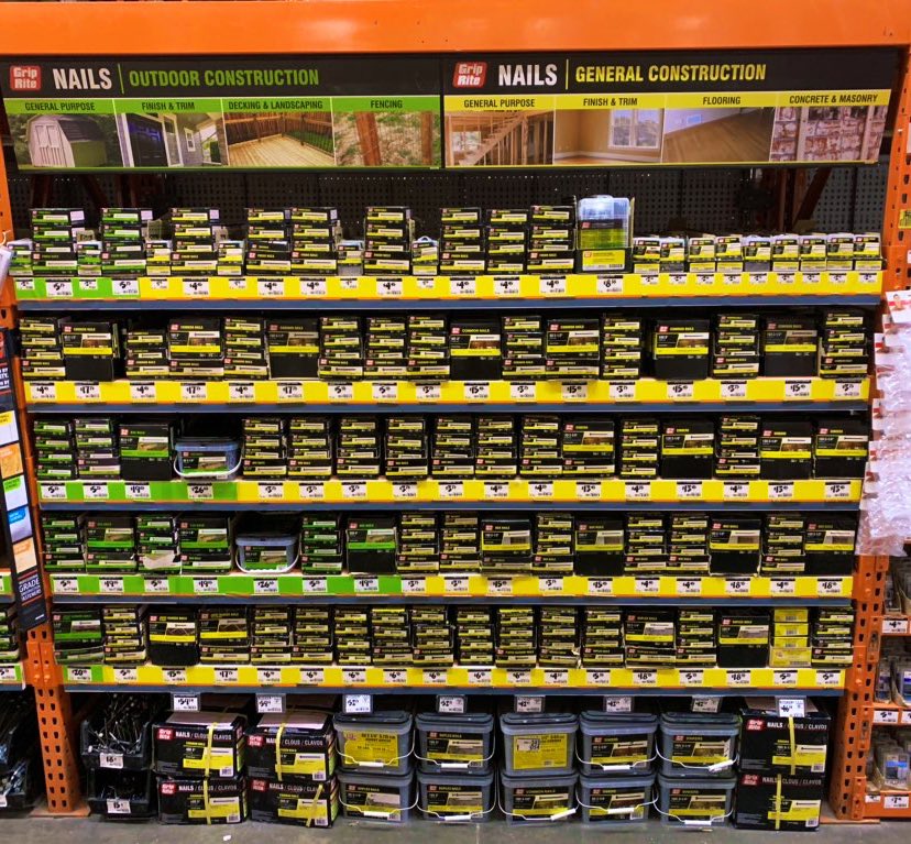 RobbbDawg's tweet photo. #perfectbay #homedepot #hardware #D25 #store0481 https://t.co/5FkmR6KcUH