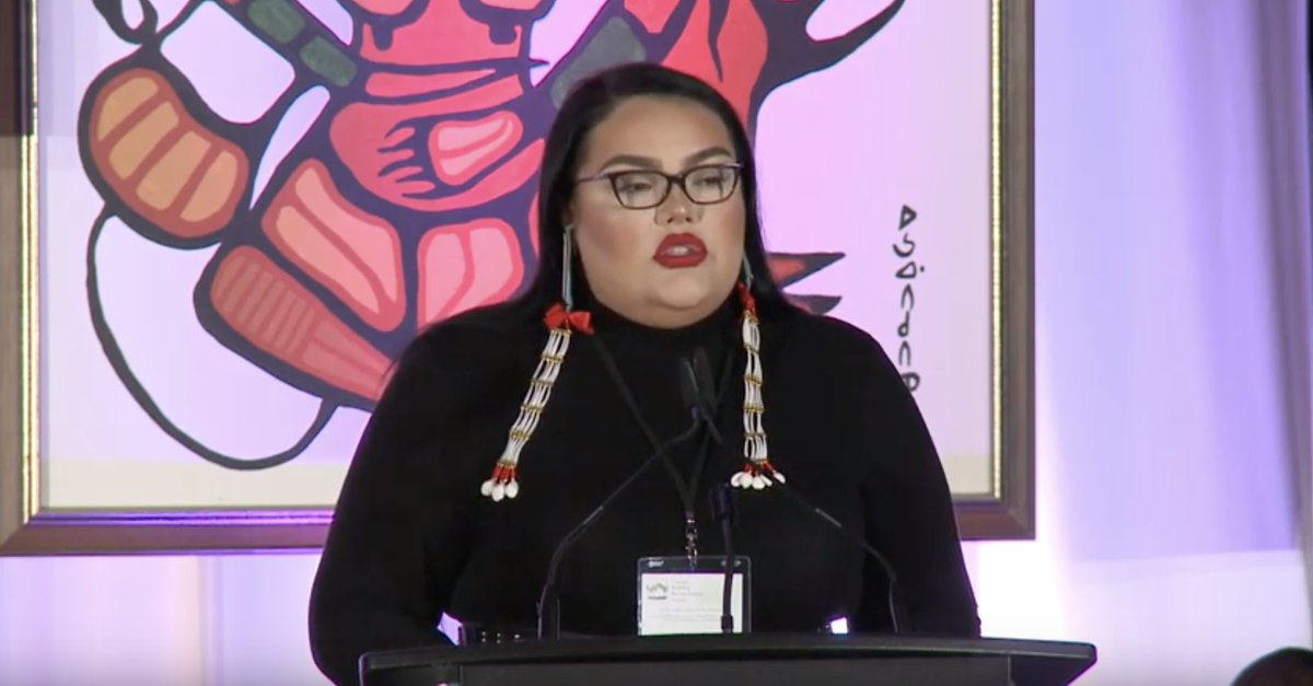 AlgomaU's tweet photo. Miigwech, Makayla, for sharing your truth with high-level Academic and Administrative Leaders, Chancellors, Elders, Senior Faculty, Indigenous Program Leads, students and now... the world. https://t.co/FJkaphh7nJ
#BuildingReconciliation https://t.co/0NQN4fh6SI