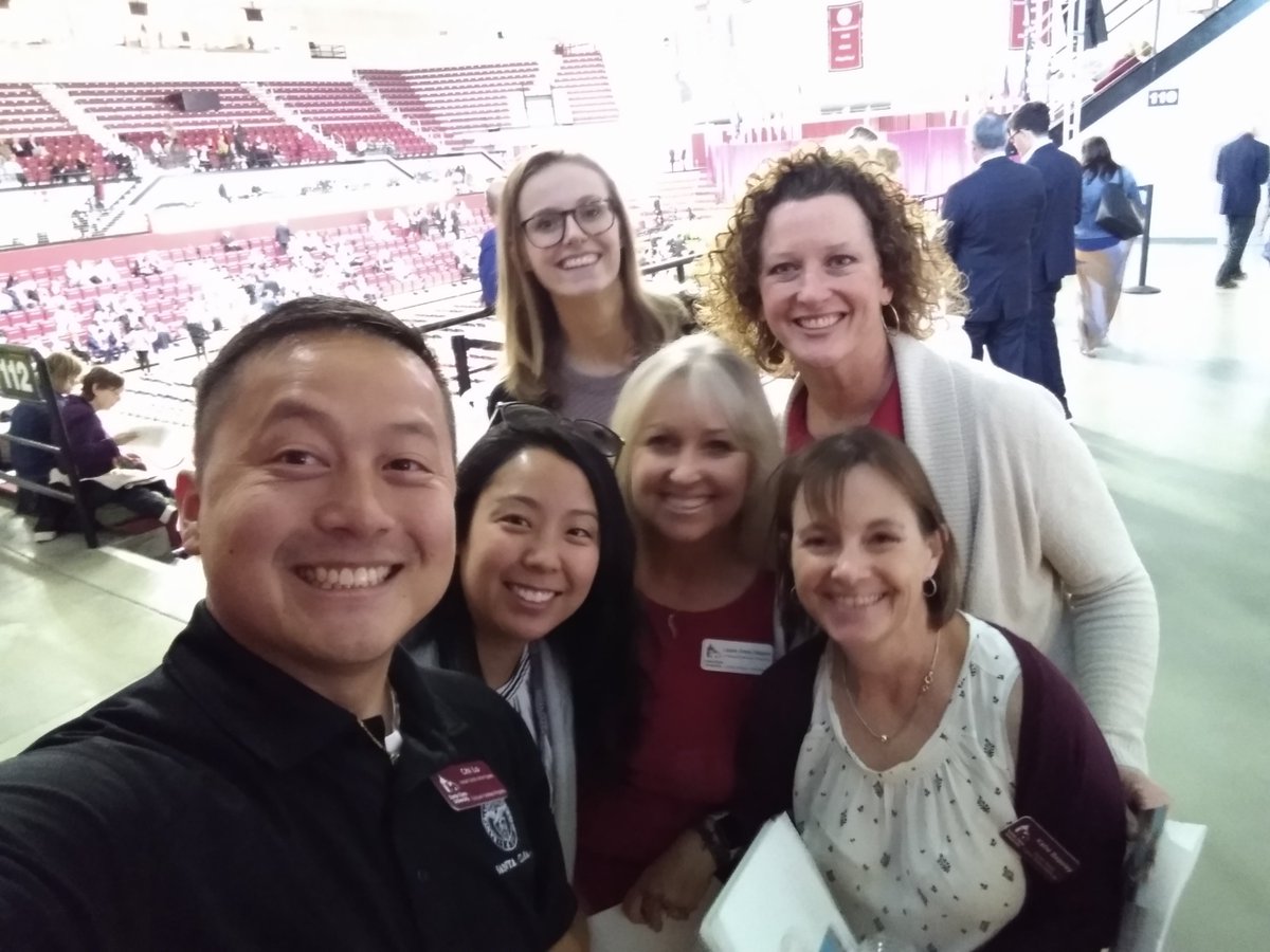 SCU_GBCM's tweet photo. Graduate Business Programs Staff at the Inauguration of Kevin O’Brien, S.J. 
29th President of Santa Clara University! Congratulations @kevinobriensj! 

#SCU29 #LifeatSCU #SantaClaraUniversity #celebrate https://t.co/DRMq6aPc08