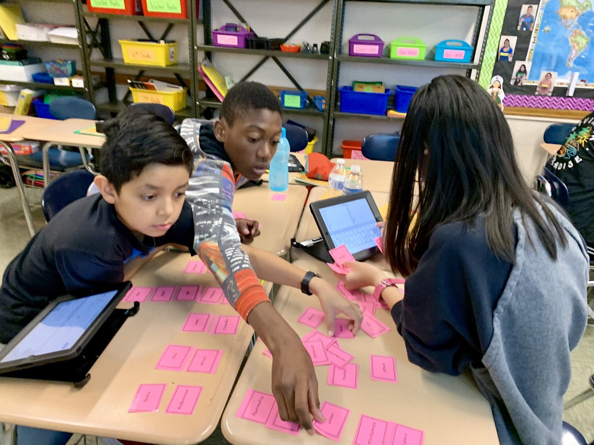 randireiser's tweet photo. Working with words! This week, the WMS ENL class kick started their unit by sorting character traits, examining emotions and traits, and analyzing photographs in order to make strong inferences.  @emeadowschools @ms_woodland #emeadowschools #greathappenshere https://t.co/pBltqslJPq