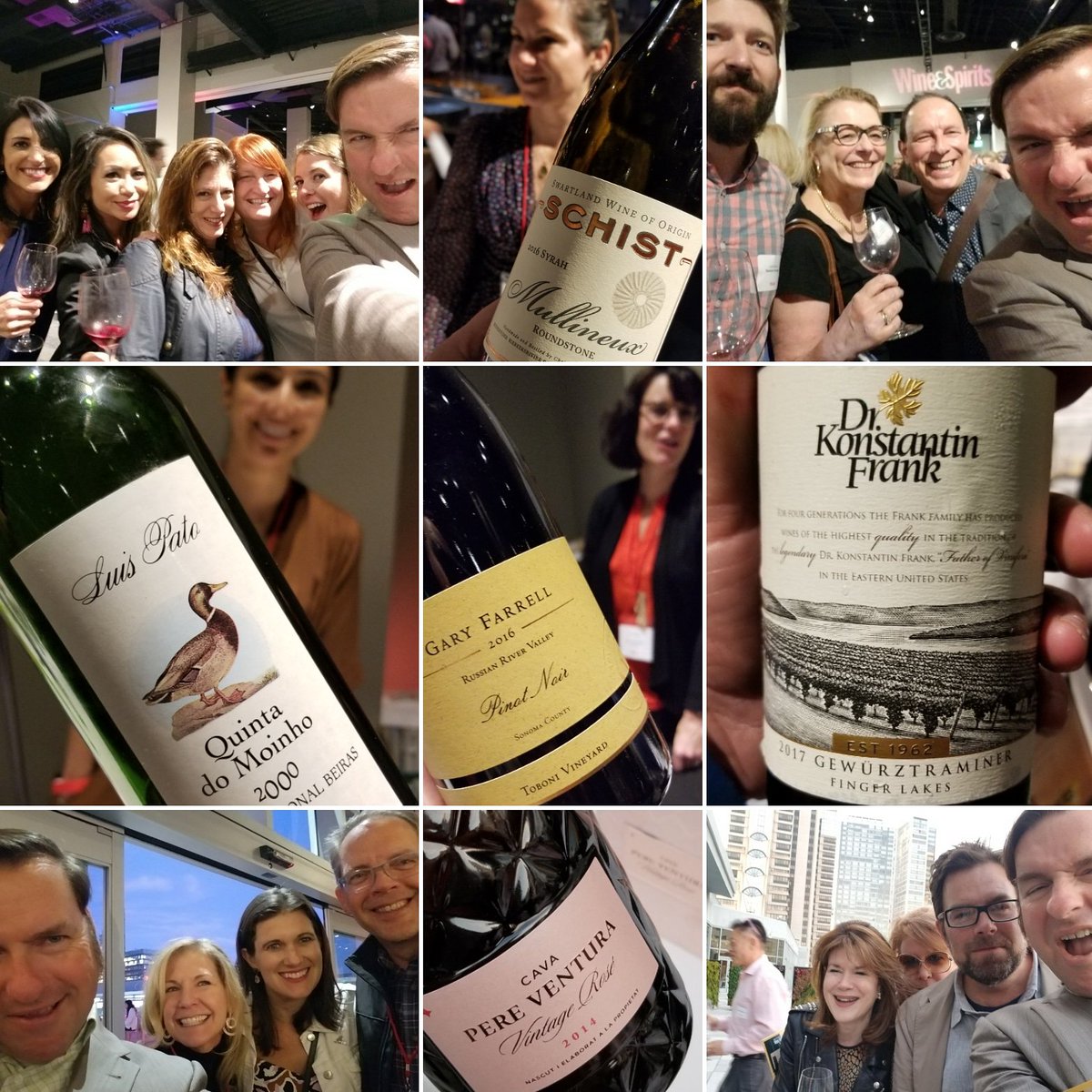 SawyerSommelier's tweet photo. Wines & Smiles: Pt 2 pix from #WineandSpiritsMagazine Tasting of the 2019 #Top100 #wines! Thx to the W&S team for hosting this fab bash and honored wineries for sharing so many dazzling sips with us! /// #WineandSpiritsMag #WineandSpirits #SawyerSomm #TheSommelierFiles #winning https://t.co/cfiV78KXN7