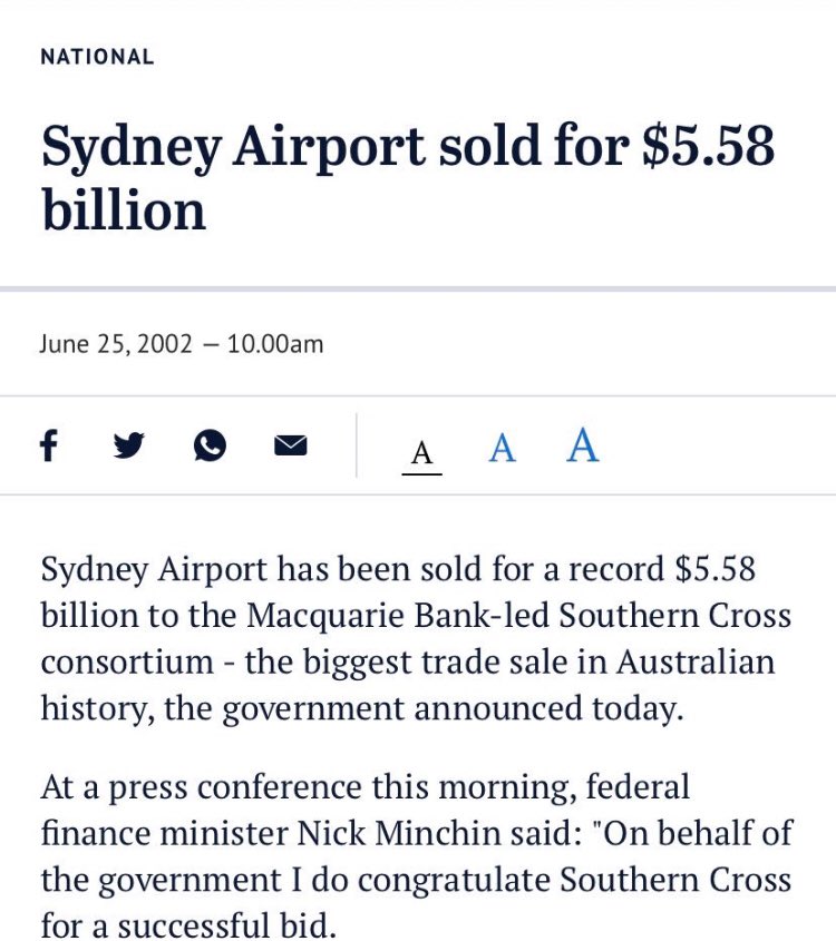 JasmineQuilter's tweet photo. Would that be the monopoly that Howard sold Sydney airport to, @Barnaby_Joyce? Also, better see you GP- your urine doesn’t look so good. 
#SydneyAirport #Barnrorter #AusPol https://t.co/RQIW4Pe8Cz