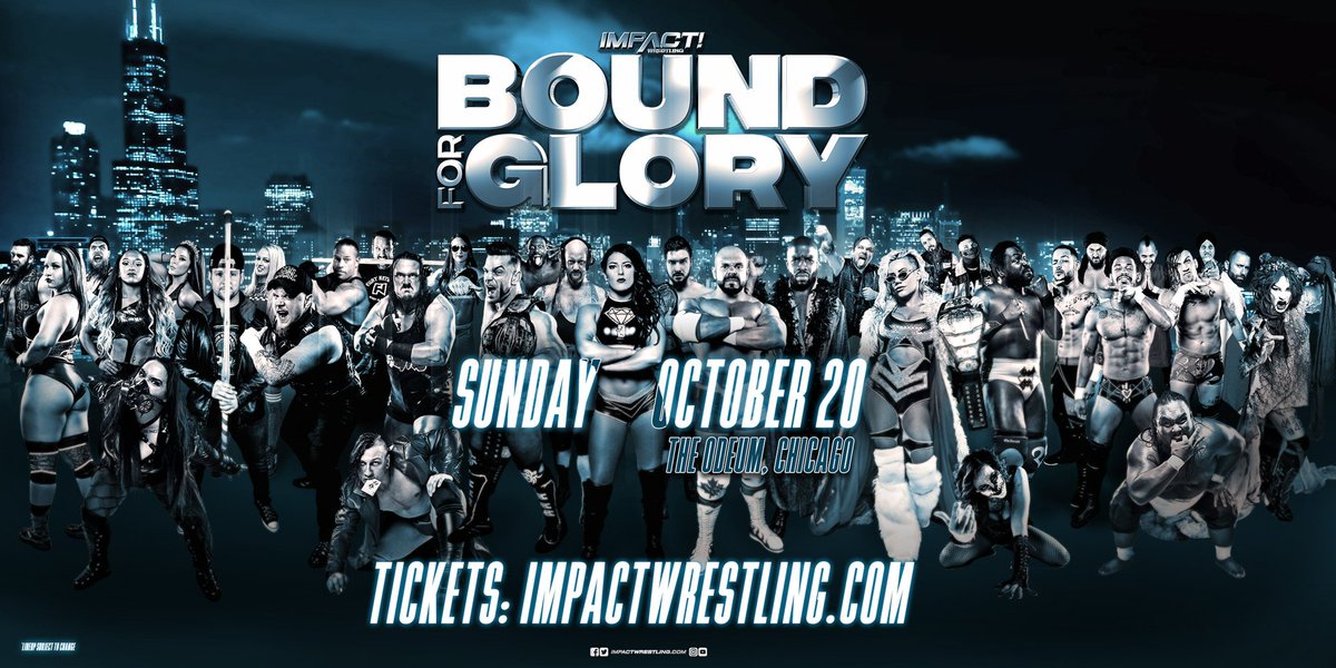ThisIsTNA's tweet photo. Bound for Glory is SOLD OUT. Thank you to everyone, we'll see you all next Sunday in Chicago! #BFG https://t.co/GZmUfGJ0zd