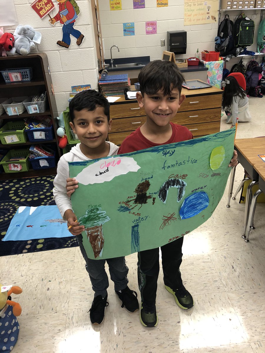 Miss_Hotz's tweet photo. We ended our week with a bang! Students got to share their habitats with a gallery walk and got a chance to practice coding in the Innovation lab with help from Mrs. Sidon #SpottedAtLOW https://t.co/dUPypNq13H