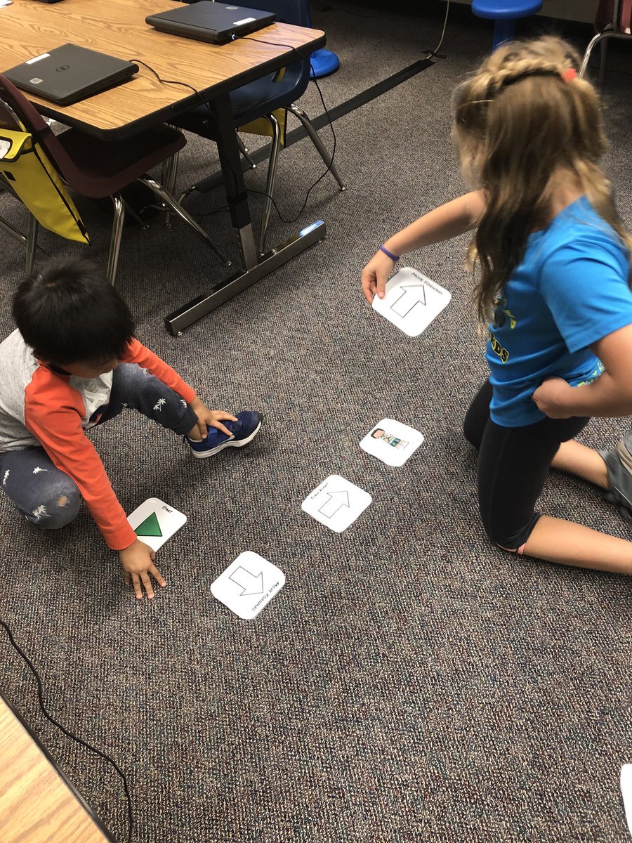 Miss_Hotz's tweet photo. We ended our week with a bang! Students got to share their habitats with a gallery walk and got a chance to practice coding in the Innovation lab with help from Mrs. Sidon #SpottedAtLOW https://t.co/dUPypNq13H