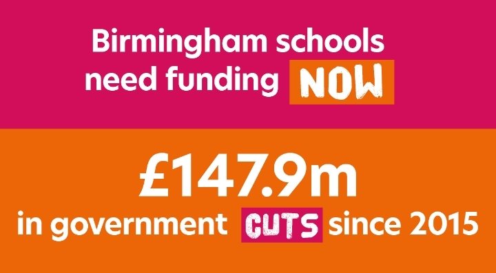 SOSBirmingham's tweet photo. #ABitTight 🤦♀️🤪😬 This funding takes us back to 2010 levels! Shame on @GavinWilliamson and shame on the government! This is why we are launching banners round 2 so everyone knows the truth! @cyclingkev @RedHen90 @midlandmax @JackDromeyMP @rob_kelsall @SaveSchoolsUK https://t.co/WbcnRbDHCp