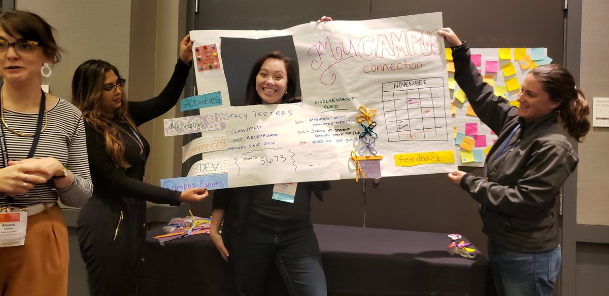 Hacking Guided Pathways with Design Thinking: featuring our dear GP Regional Coordinator, Stacy Teeters, and her group's prototype of My Campus Connection  #guidedpathways #designthinking #strengtheningstudentsuccess