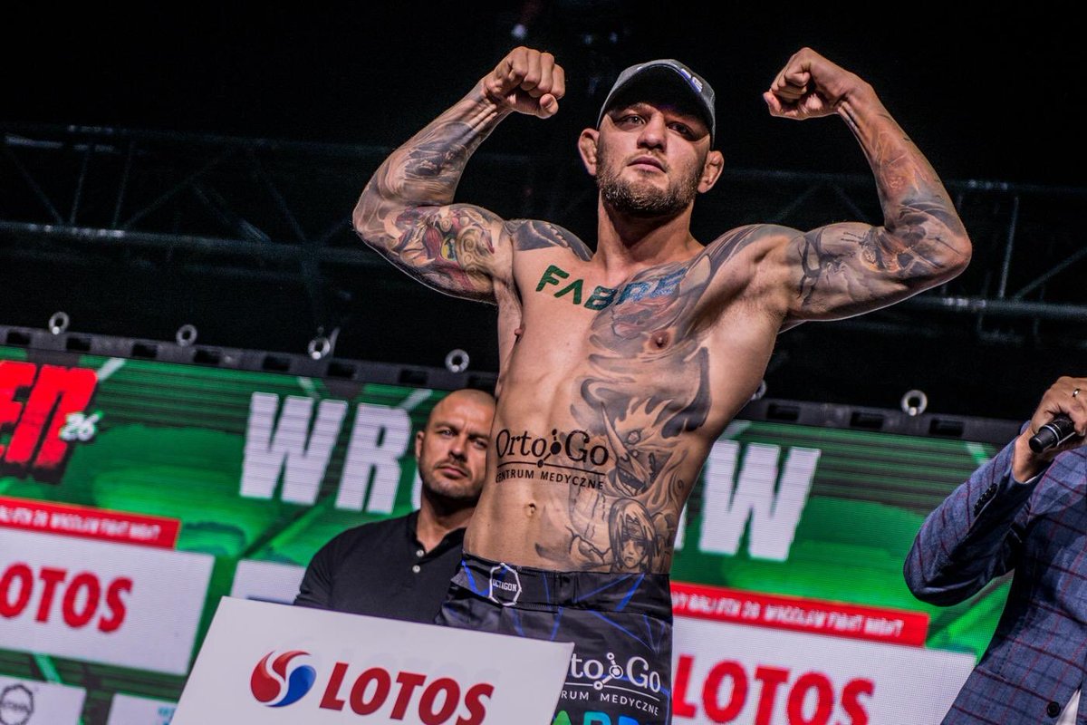KamilGniadekMMA's tweet photo. Jak po swoje! 🏆🔥🏆 #FEN26 #FABRE #OrtoGo #AGplus #ExtremeHobby https://t.co/lIBw4Lfc64