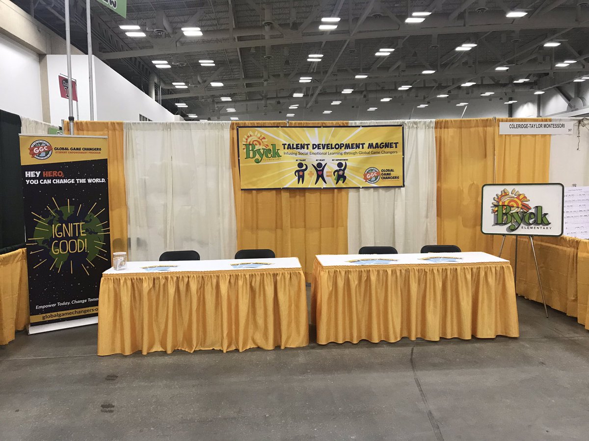 ByckElem's tweet photo. Come check us out tomorrow at Showcase of Schools! @GlobalGameChgrs #ignitegood https://t.co/I1LdfO5AEz