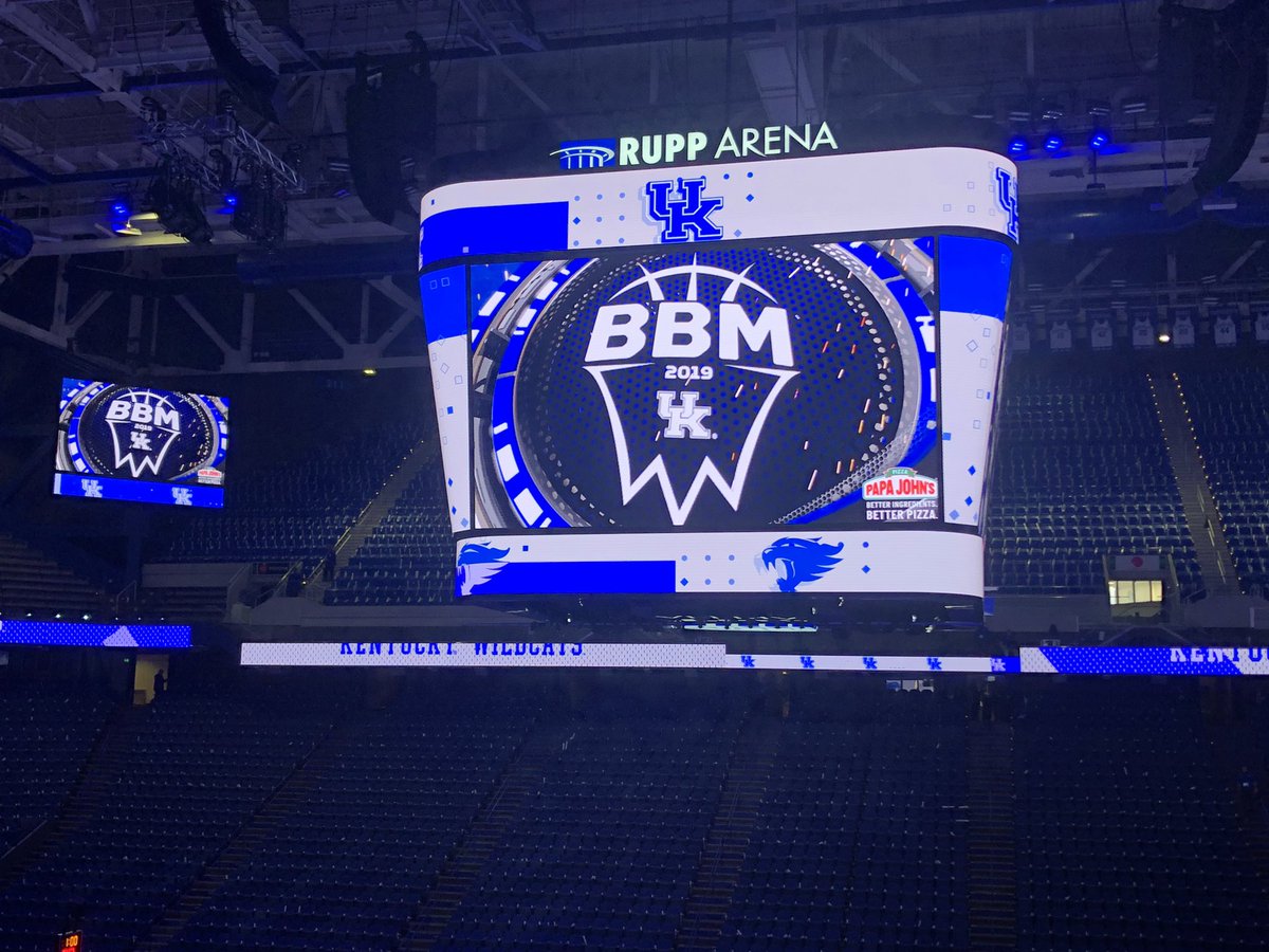 Sneak Peek Rupp Arena is ready for Big Blue Madness Kentucky Sports