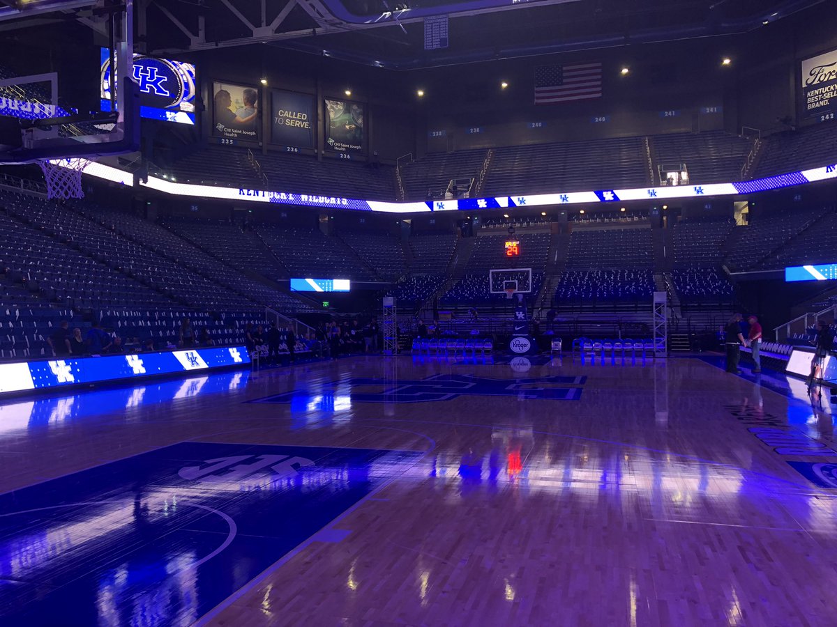 Sneak Peek Rupp Arena is ready for Big Blue Madness