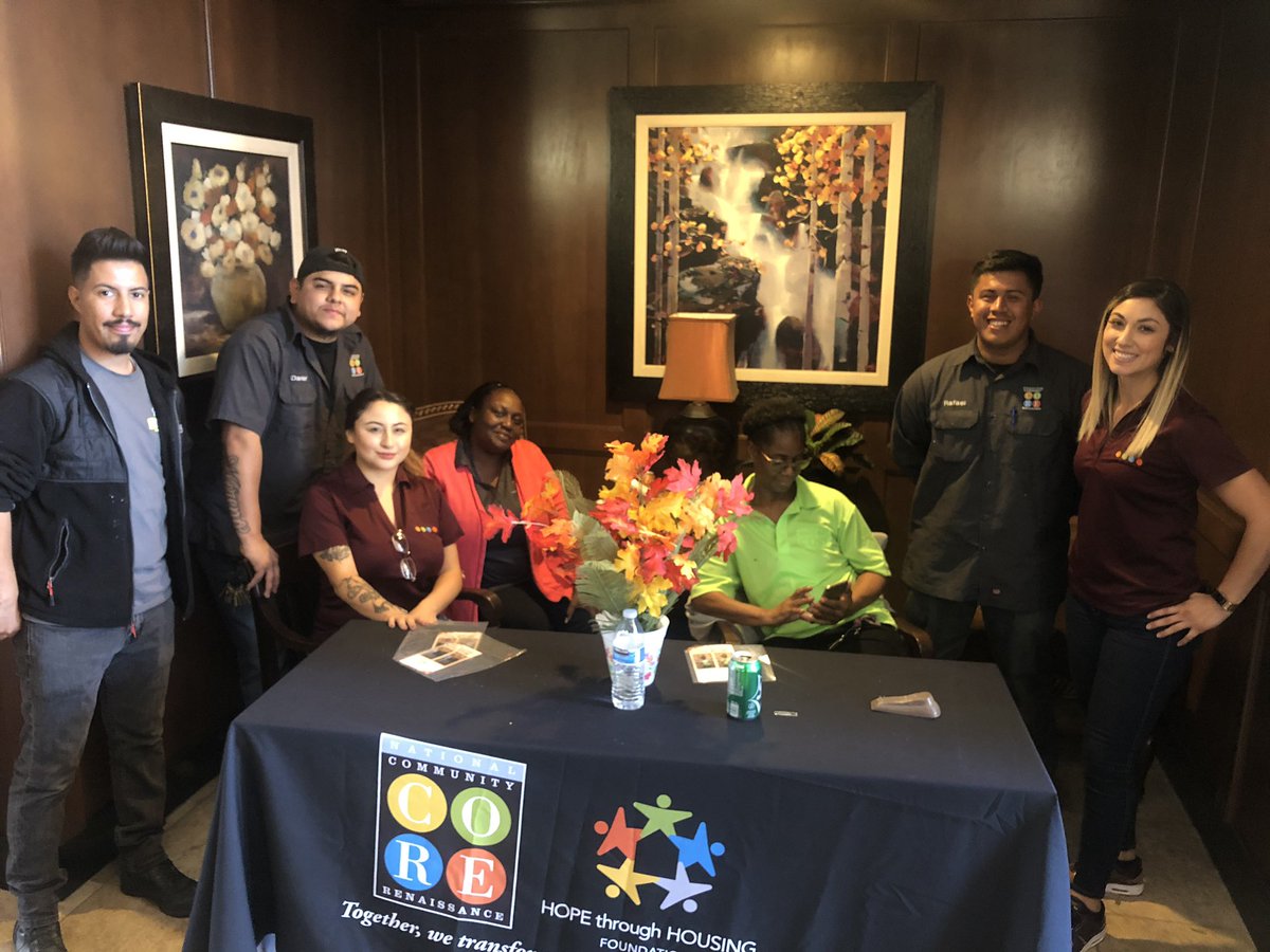 spontell1's tweet photo. @National_CORE & @hopethf employees put on a fall festival today for our seniors in Fontana with games, prizes, music, art, crafts, photo booth, and some Texas bbq. #ouremployeesrock #ourresidentsrock #nationalcore #hthf #transforminglives https://t.co/GdEkhuYM1O