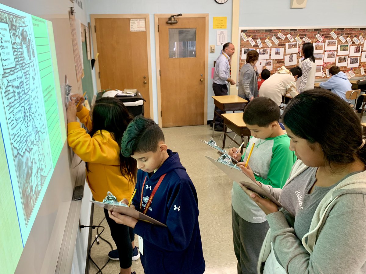 randireiser's tweet photo. In 7th grade English, we’re getting prepared to read A Long Walk to Water. Today we took a gallery walk, examined a map of Sudan, and read some background information to help us better understand the setting. @emeadowschools @ms_woodland #emeadowschools #greathappenshere https://t.co/DU0StknFuP