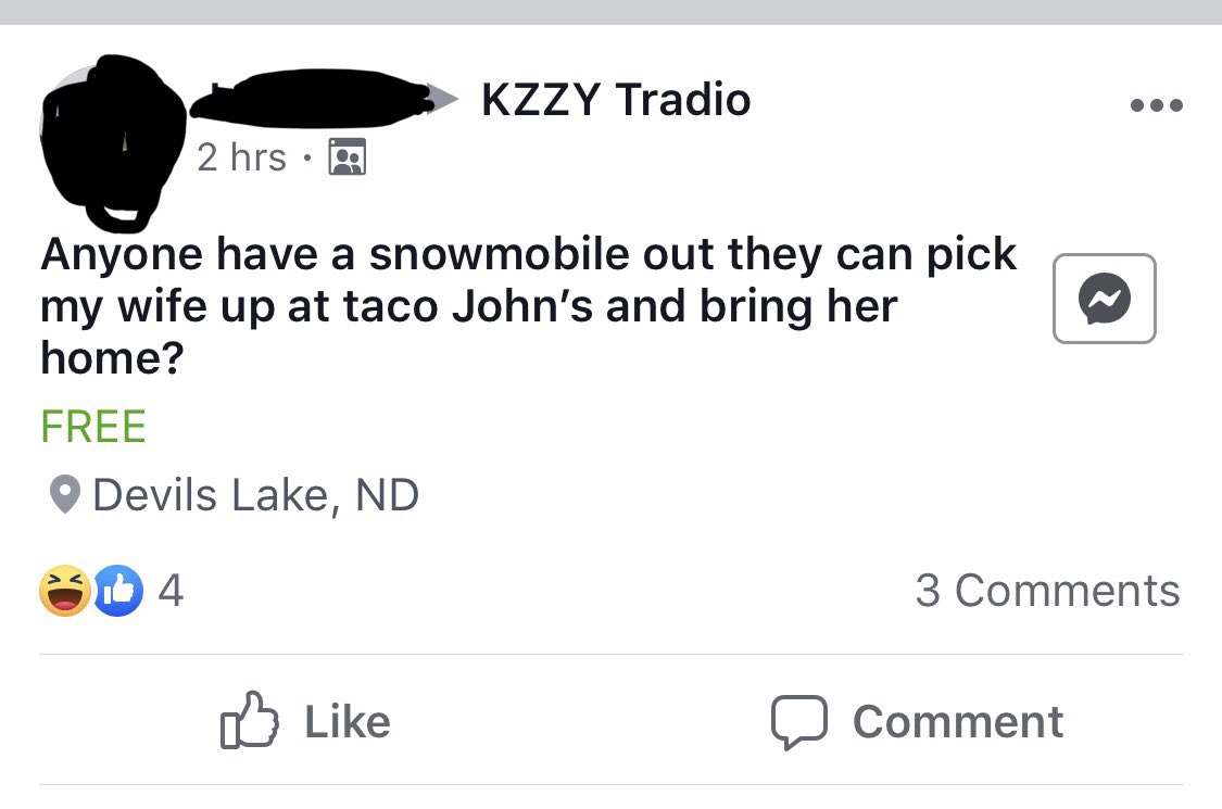 This is the most North Dakota thing I’ve ever seen