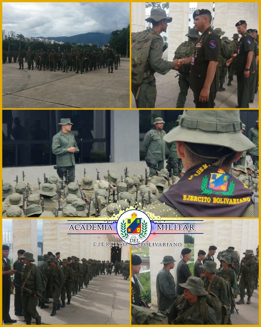 ameb_vzla's tweet photo. Nuestra gran familia @ameb_vzla le da la bienvenida ia nuestros Aspirantes a Cadetes, quienes culminaron con éxito el Periodo de Campo de la @Umbv_fanb. Nos sentimos orgullosos de nuestros futuros cadetes, hombres y mujeres dignos y útiles a la patria. ¡VENCEREMOS! https://t.co/vxuzZSZS4f